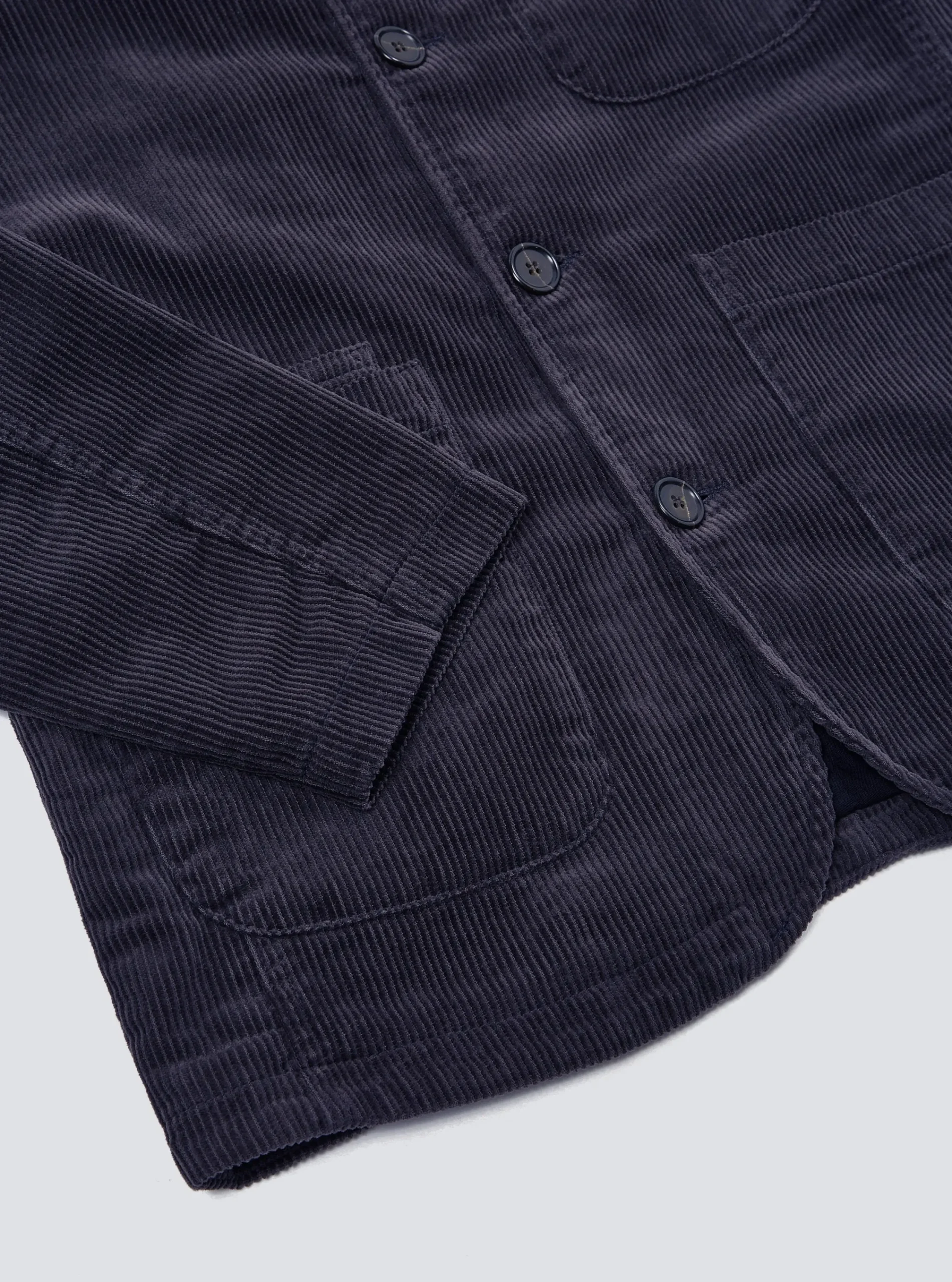 Best Bakers Jacket In Navy Cord Men Jackets.