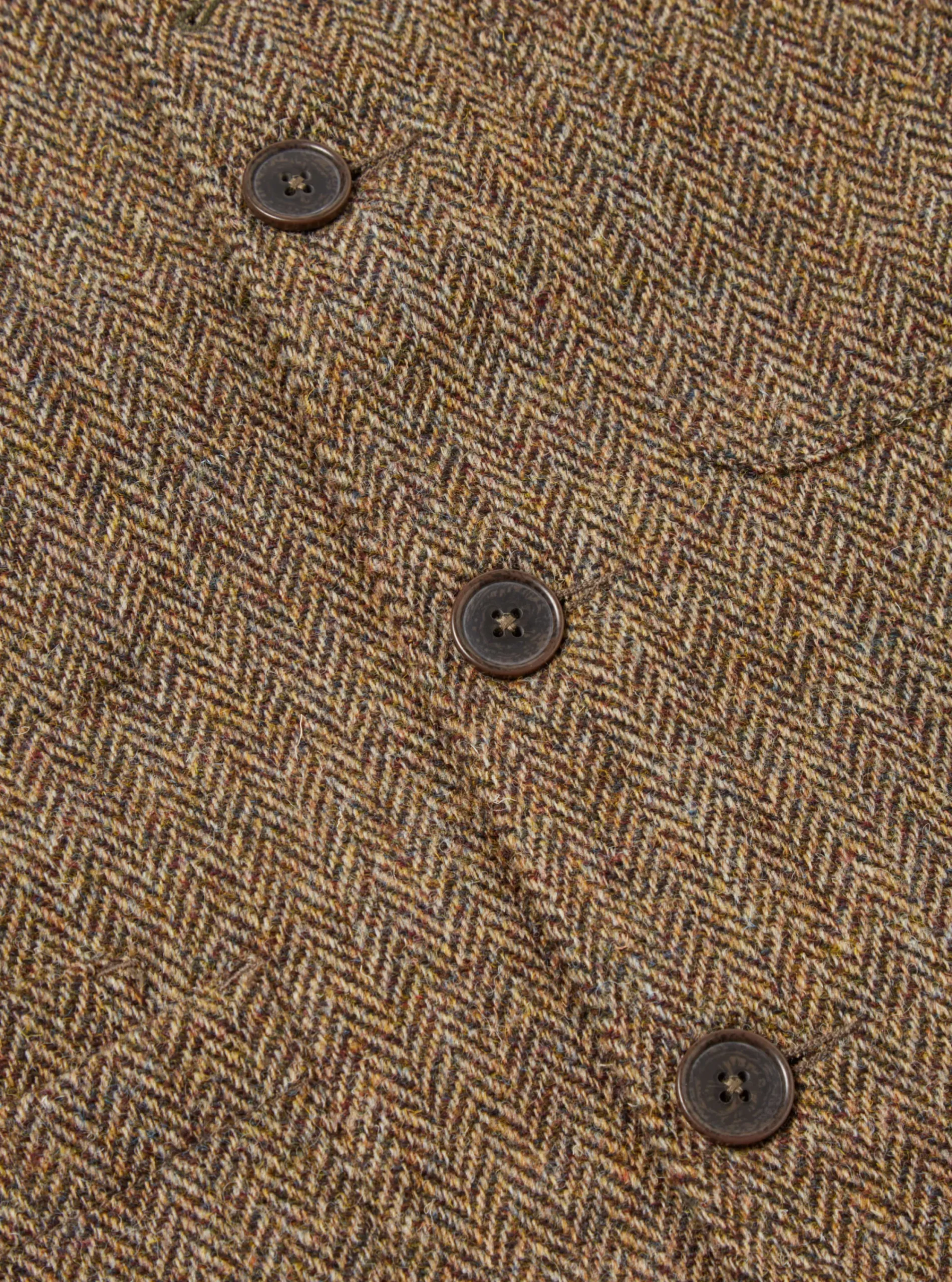 Online Bakers Jacket In Brown Herringbone Harris Tweed Men Coats & Outerwear.