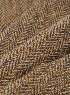 Online Bakers Jacket In Brown Herringbone Harris Tweed Men Coats & Outerwear.