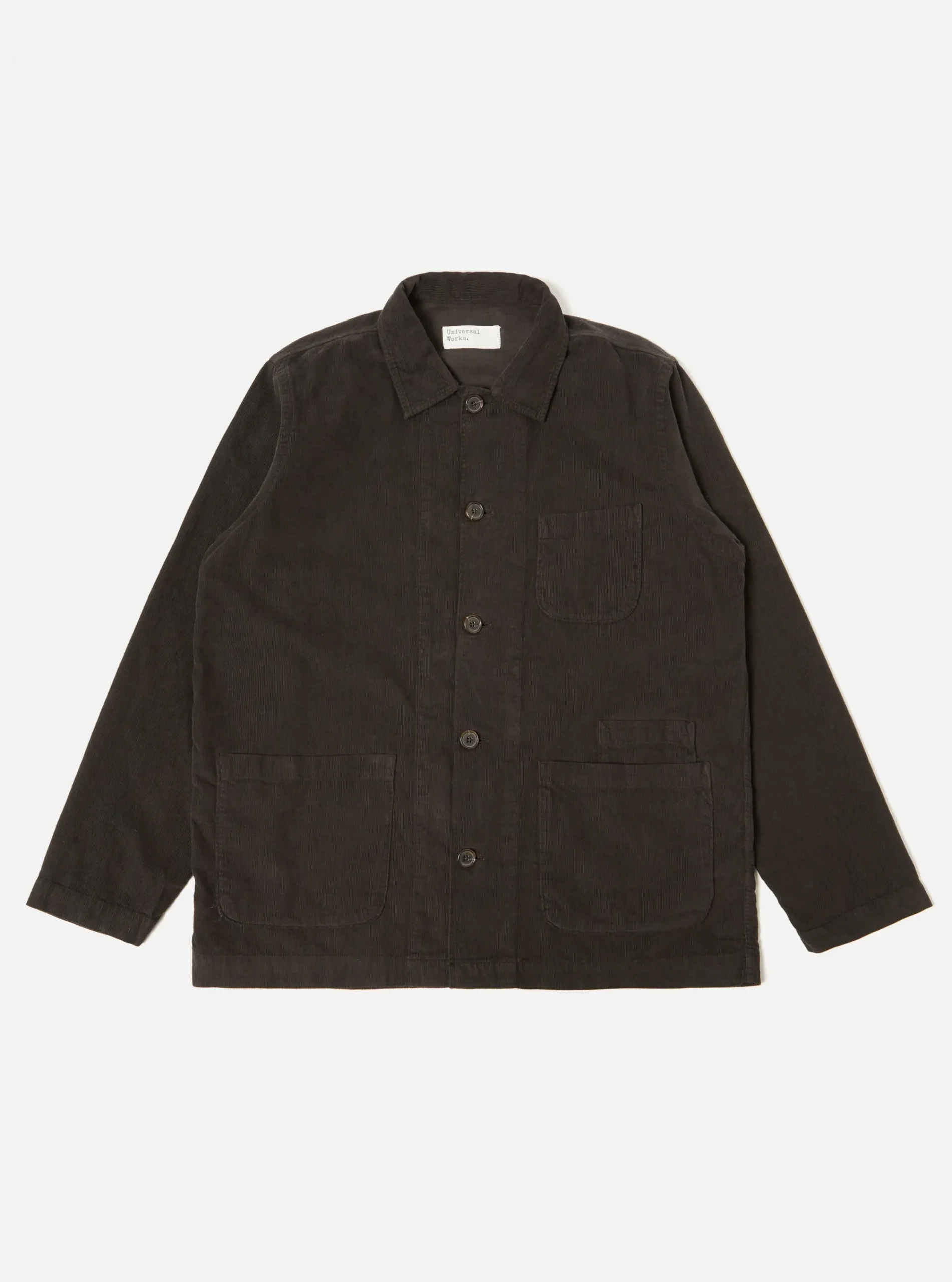 Online Bakers Overshirt In Licorice Fine Cord Men Overshirts.