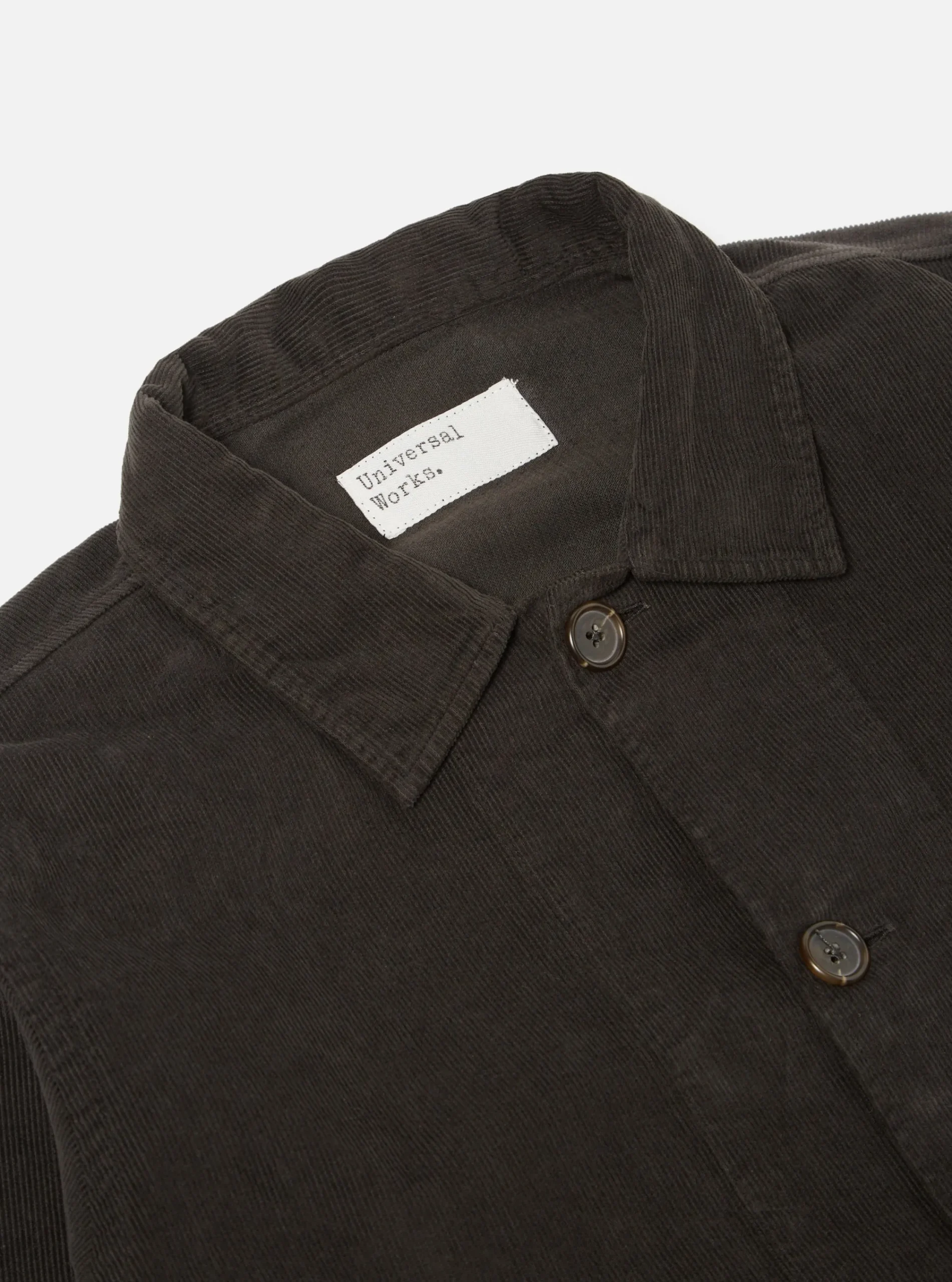 Online Bakers Overshirt In Licorice Fine Cord Men Overshirts.