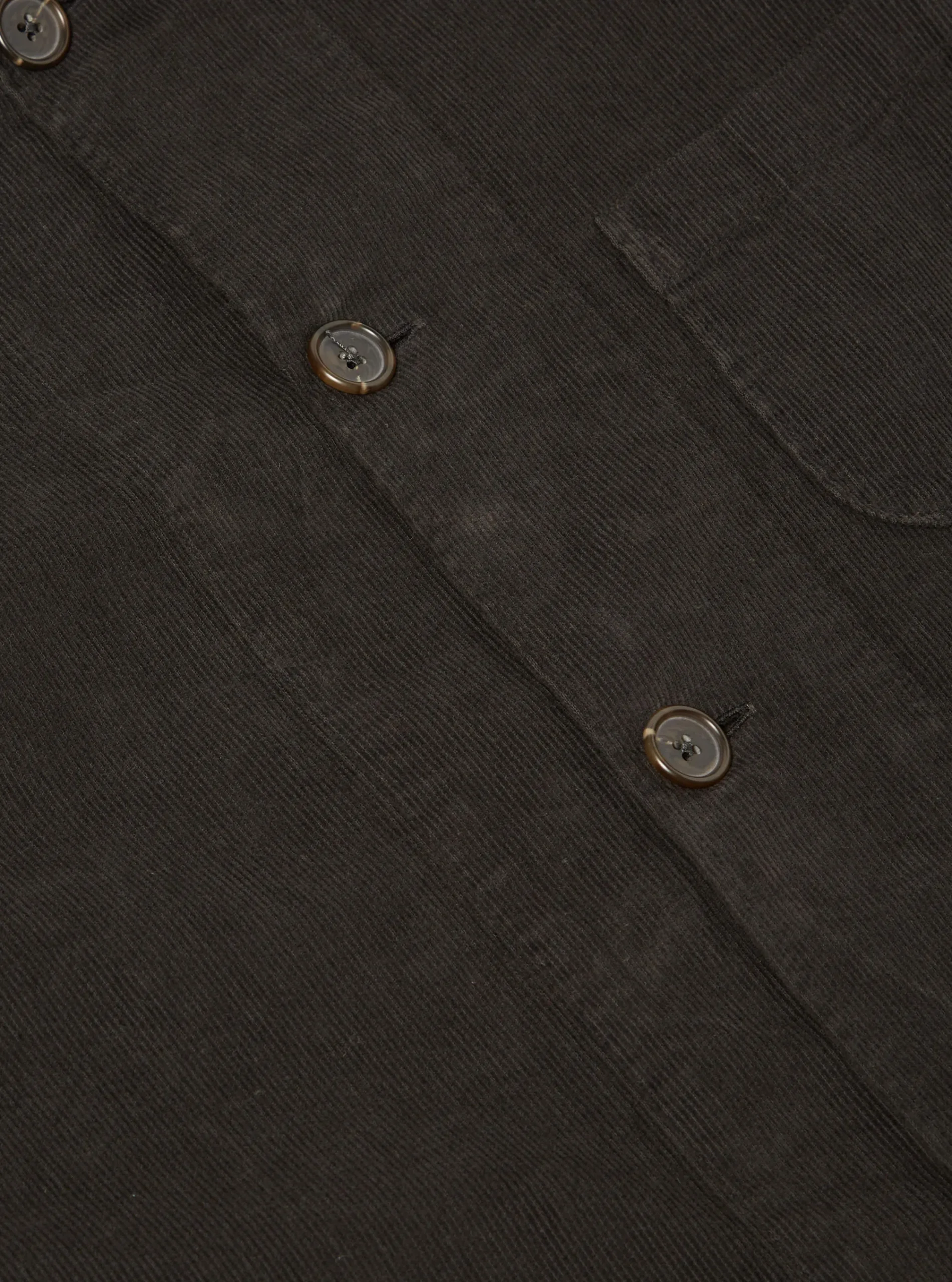 Online Bakers Overshirt In Licorice Fine Cord Men Overshirts.