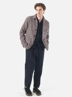 Store Bakers V3 Chore Jacket In Pink Cortina Tweed Men Coats & Outerwear.