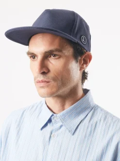 Clearance Baseball Hat In Navy Canvas Men Accessories.
