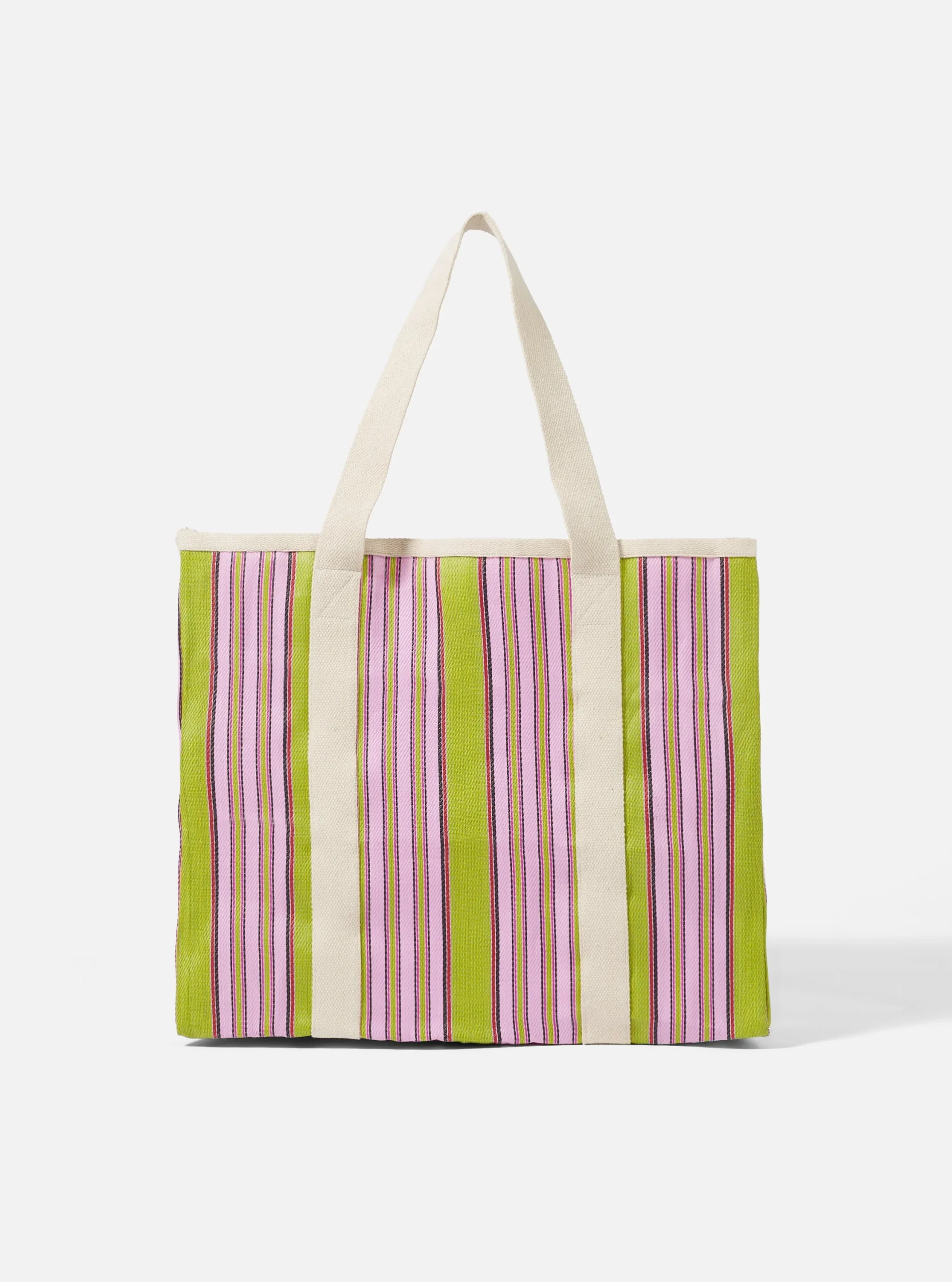 Cheap Beach Bag In Multi Stripe Weave Men Accessories.