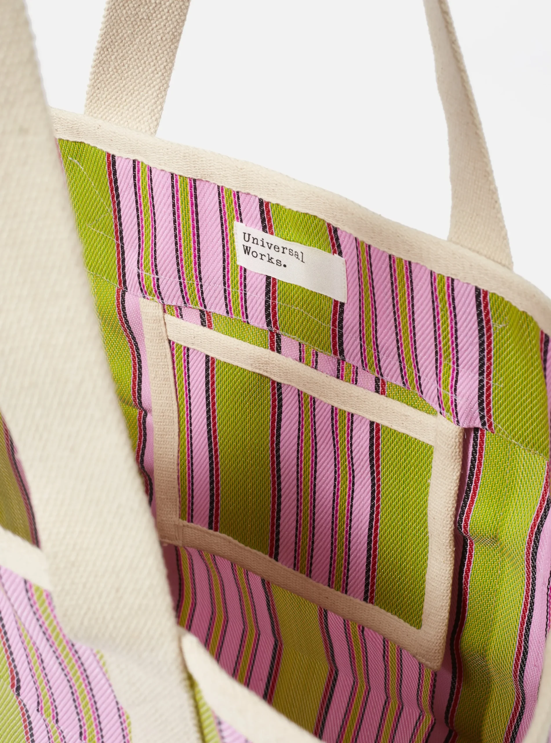 Cheap Beach Bag In Multi Stripe Weave Men Accessories.