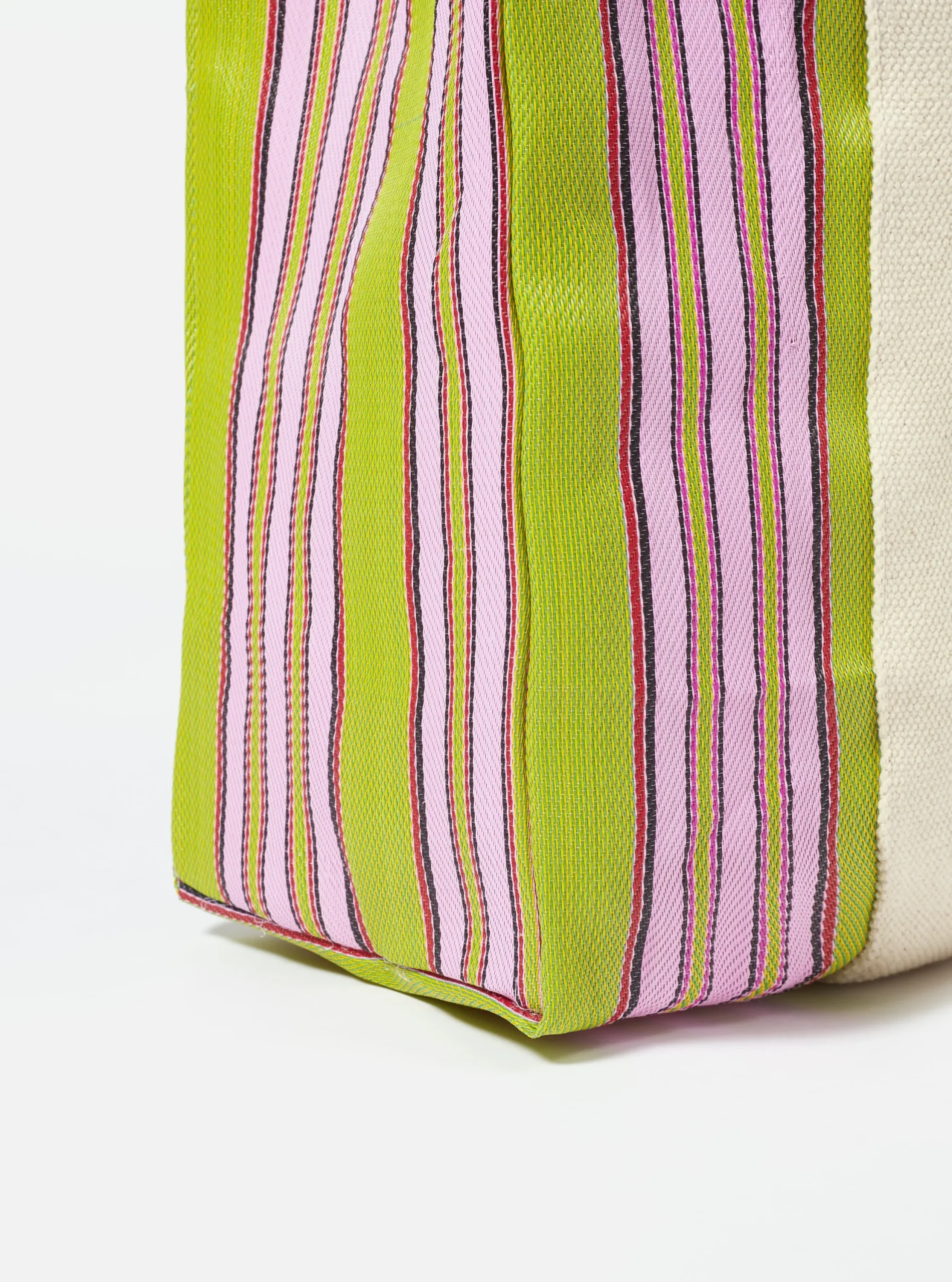 Cheap Beach Bag In Multi Stripe Weave Men Accessories.