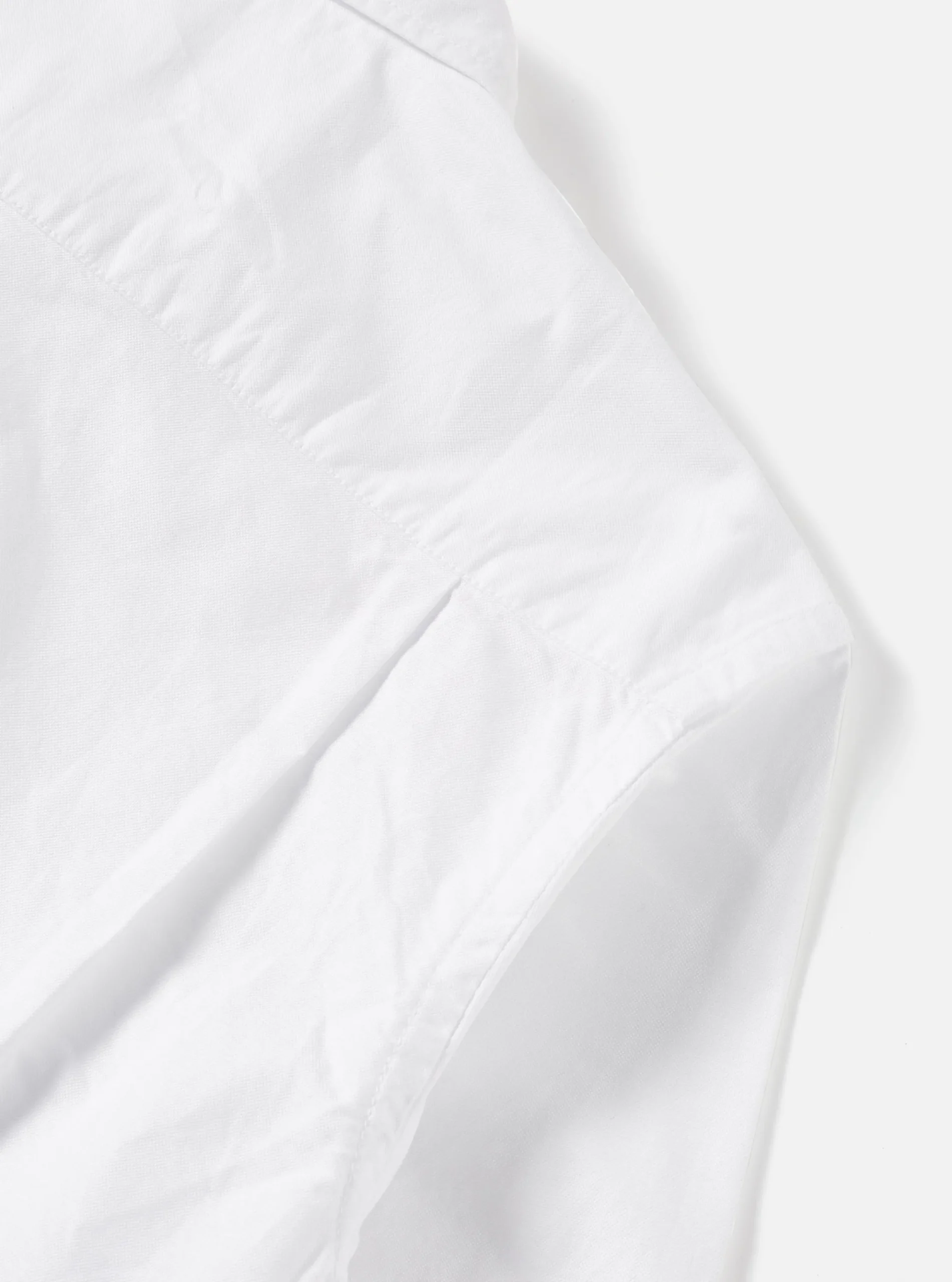 Cheap Bib Front Shirt In White Oxford/Cord Mix Men Shirts.