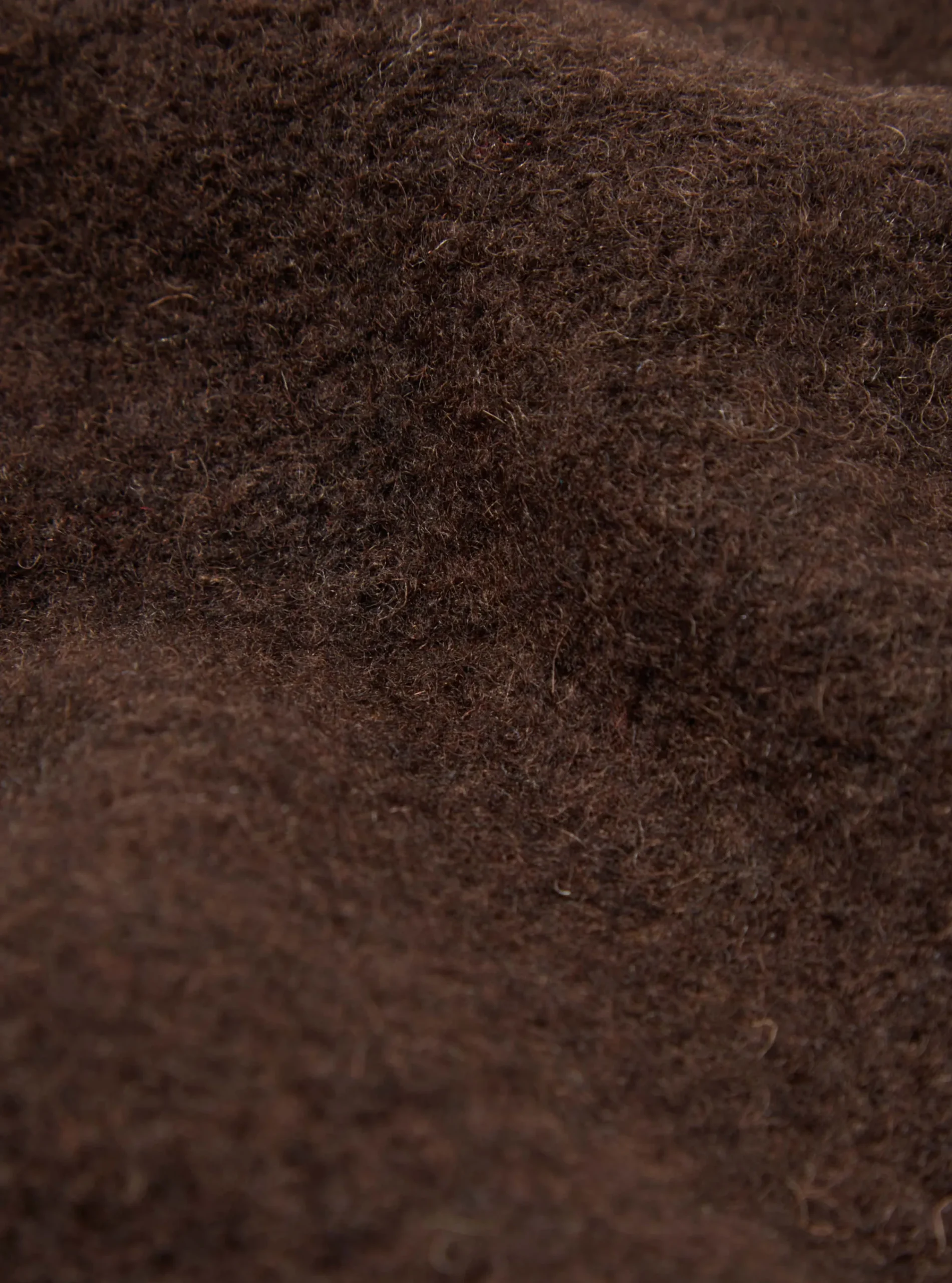 Best Blanket Kyoto Work Jacket In Brown Studio Wool Mix Men Fleece.