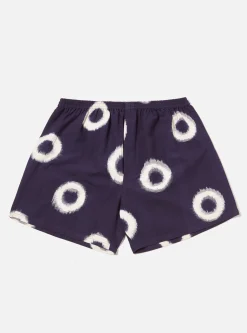 Clearance Boxer Short In Indigo Donut Ikat Men Underwear & Socks.