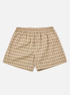 Cheap Boxer Short In Fawn Grid Check Men Underwear & Socks.