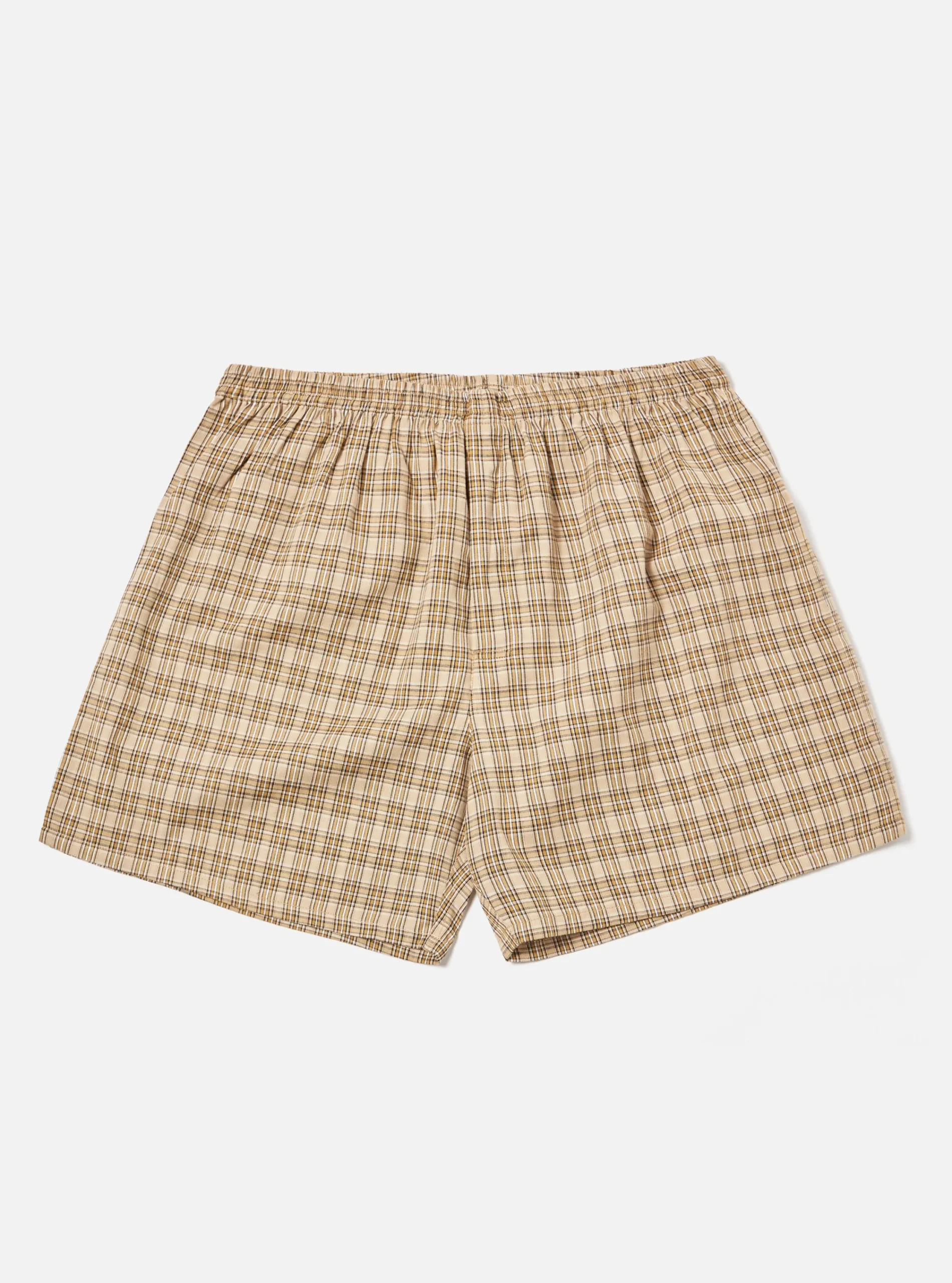 Cheap Boxer Short In Fawn Grid Check Men Underwear & Socks.