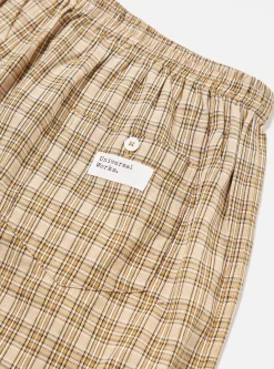 Cheap Boxer Short In Fawn Grid Check Men Underwear & Socks.