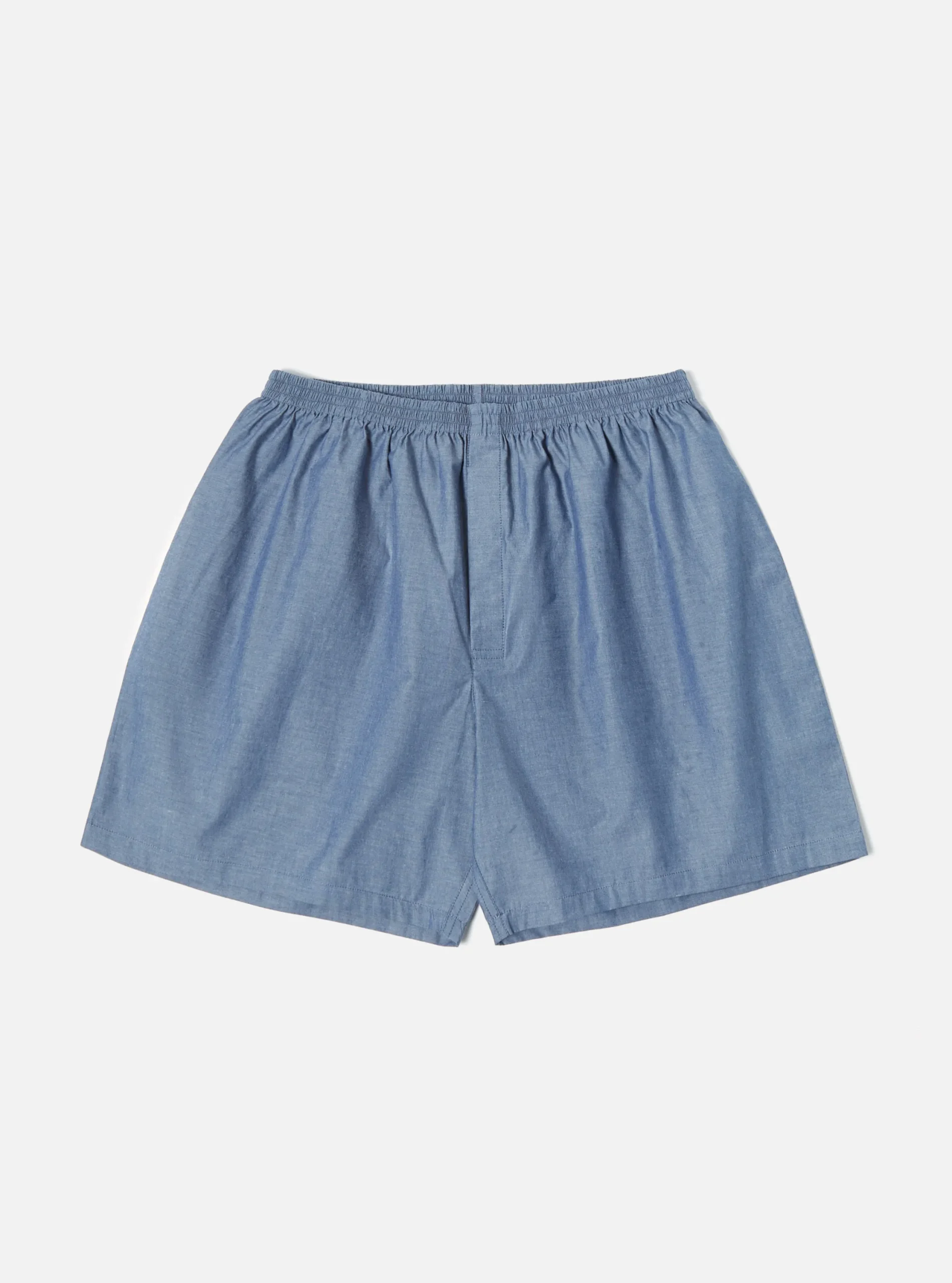 Best Boxer Short In Light Indigo Chambray Men Underwear & Socks.