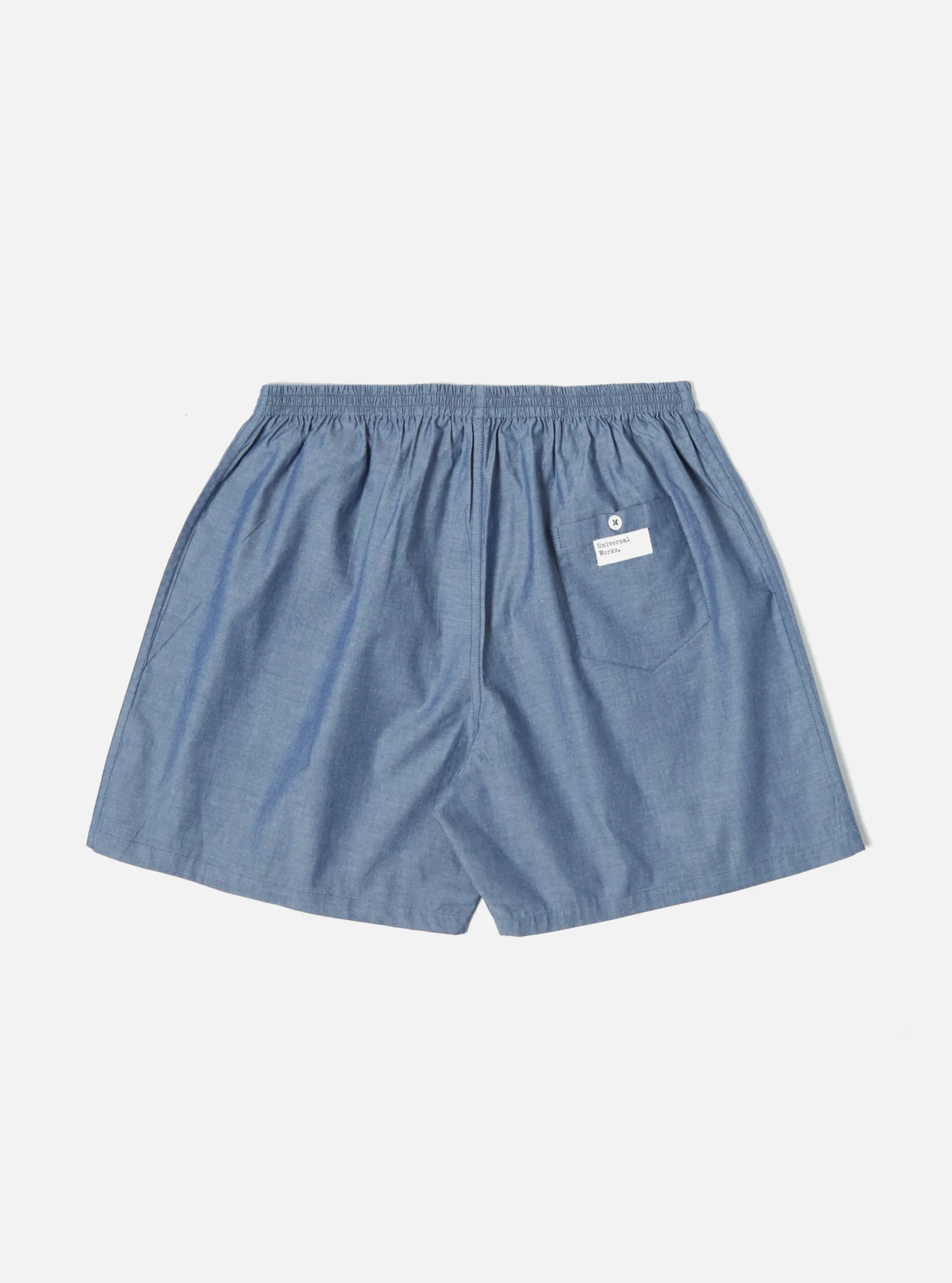 Best Boxer Short In Light Indigo Chambray Men Underwear & Socks.