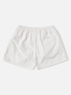 Cheap Boxer Short In White Oxford Cotton Men Underwear & Socks.