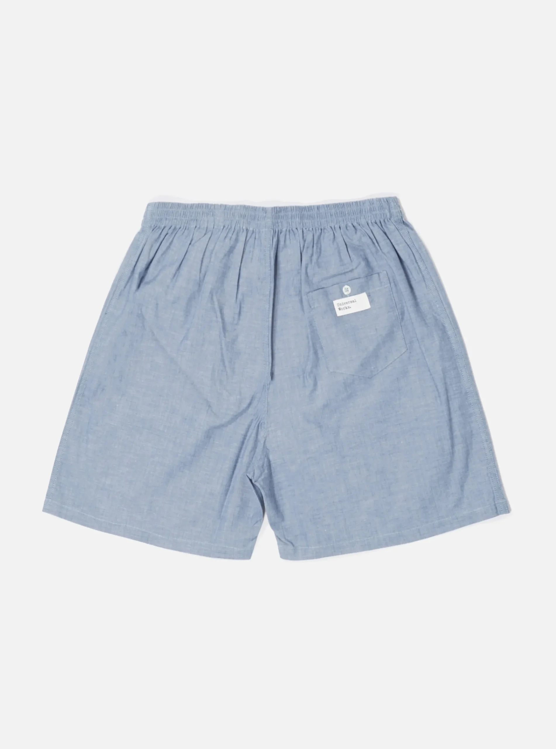 New Boxer Short In Chambray Cotton Men Underwear & Socks.
