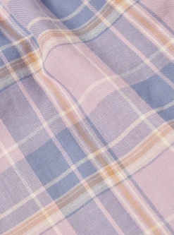 Outlet Boxer Short In Lilac Soft Check Men Underwear & Socks.