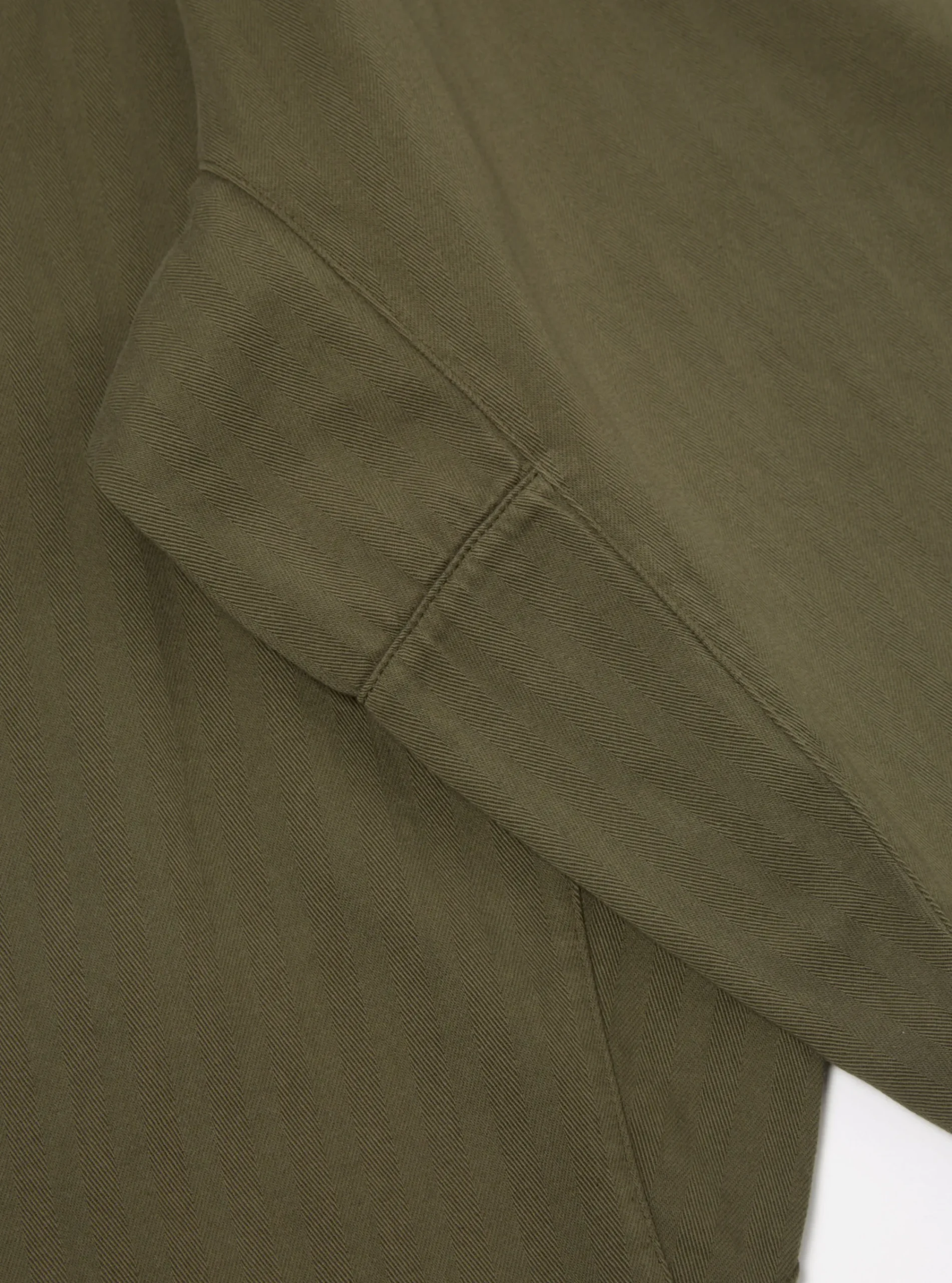 Outlet Braga Pant Ii In Olive Italian Herringbone Cotton Men Trousers.