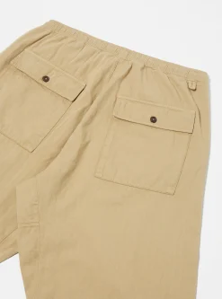 Flash Sale Braga Pant In Sand Italian Herringbone Cotton Men Trousers.