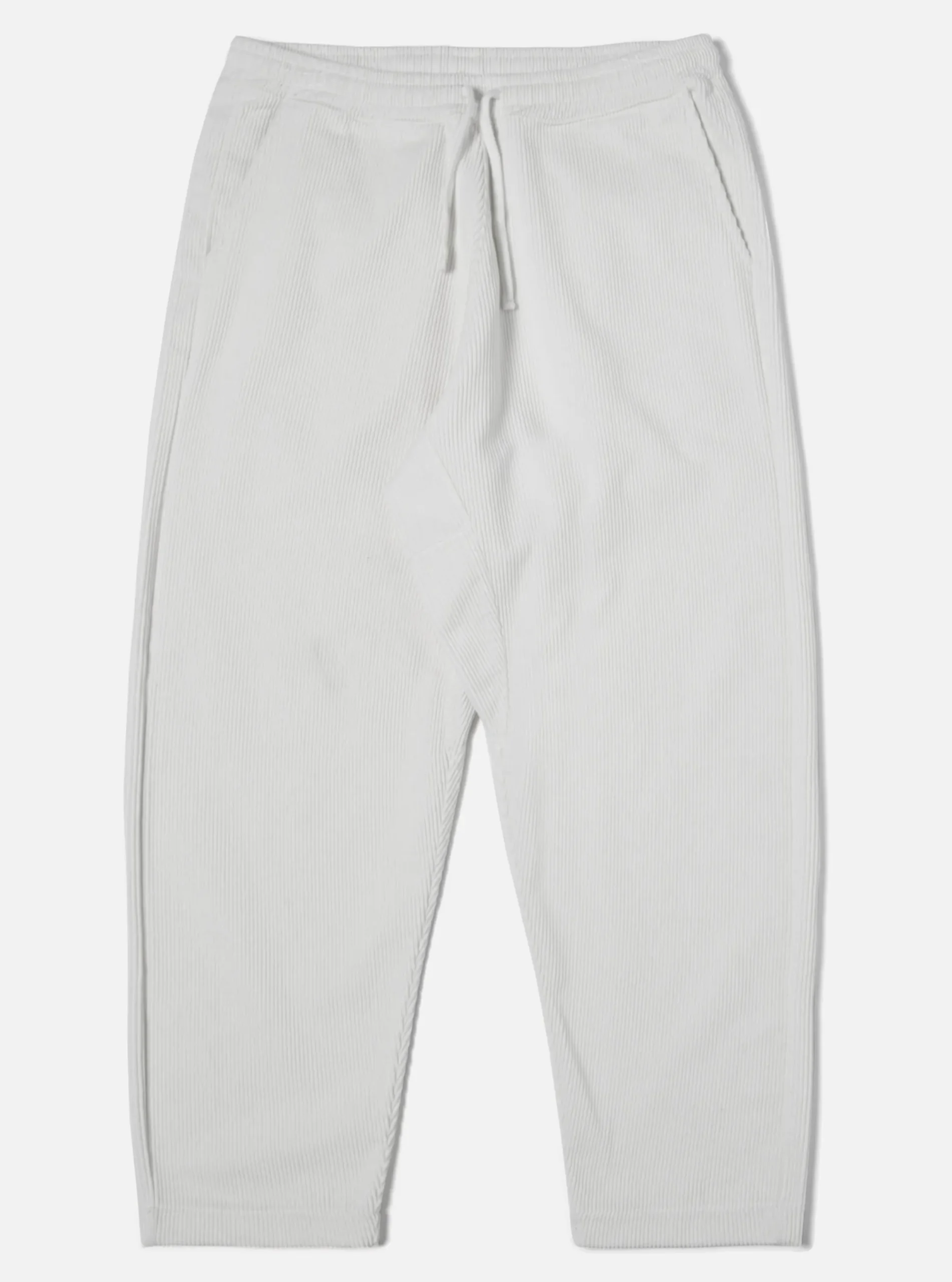 Clearance Braga Pant In Ecru 6 Wale Corduroy Men Trousers.