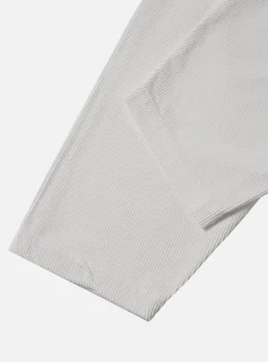 Clearance Braga Pant In Ecru 6 Wale Corduroy Men Trousers.