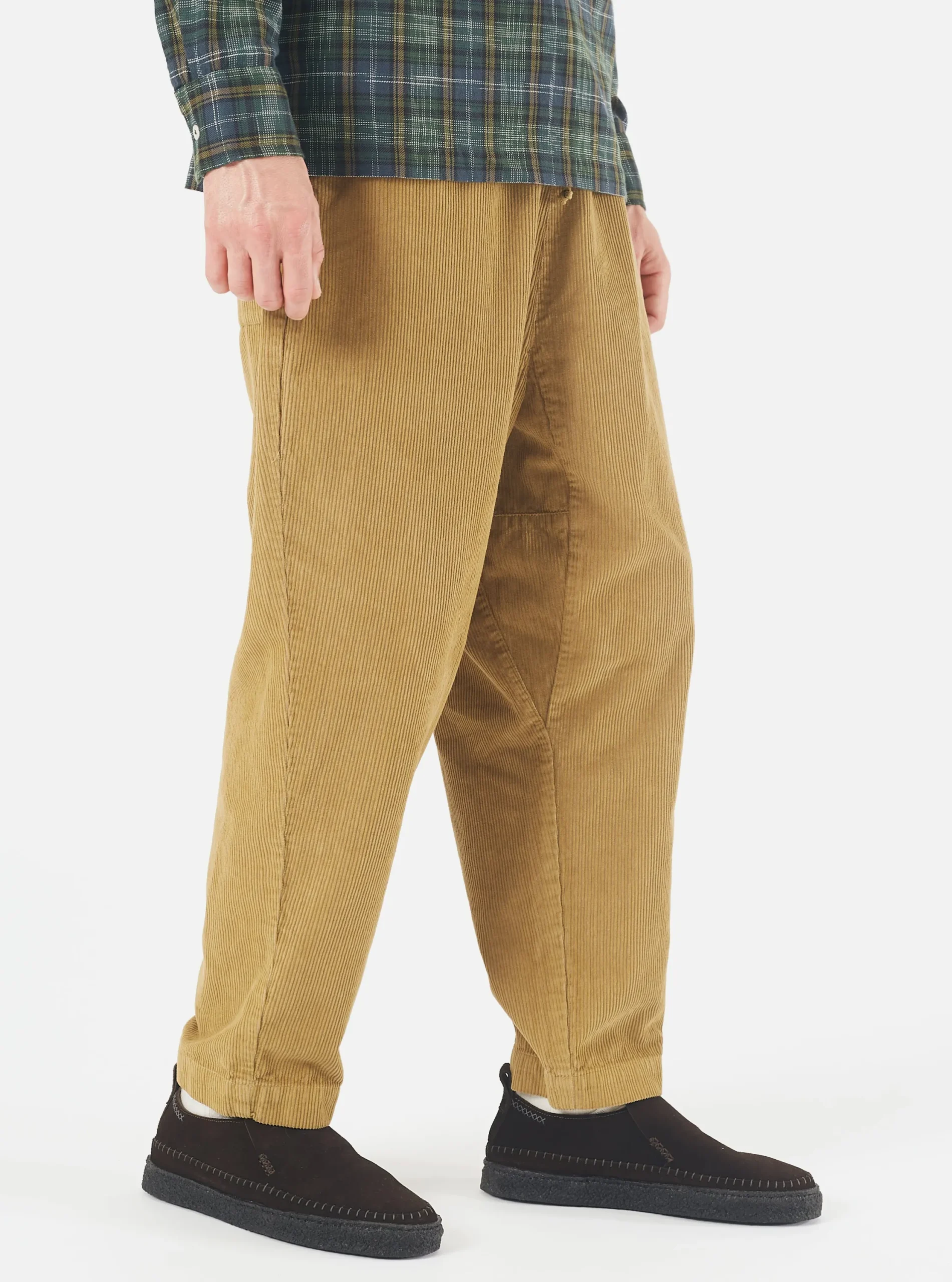 Sale Braga Pant In Sand Corduroy Men Trousers.