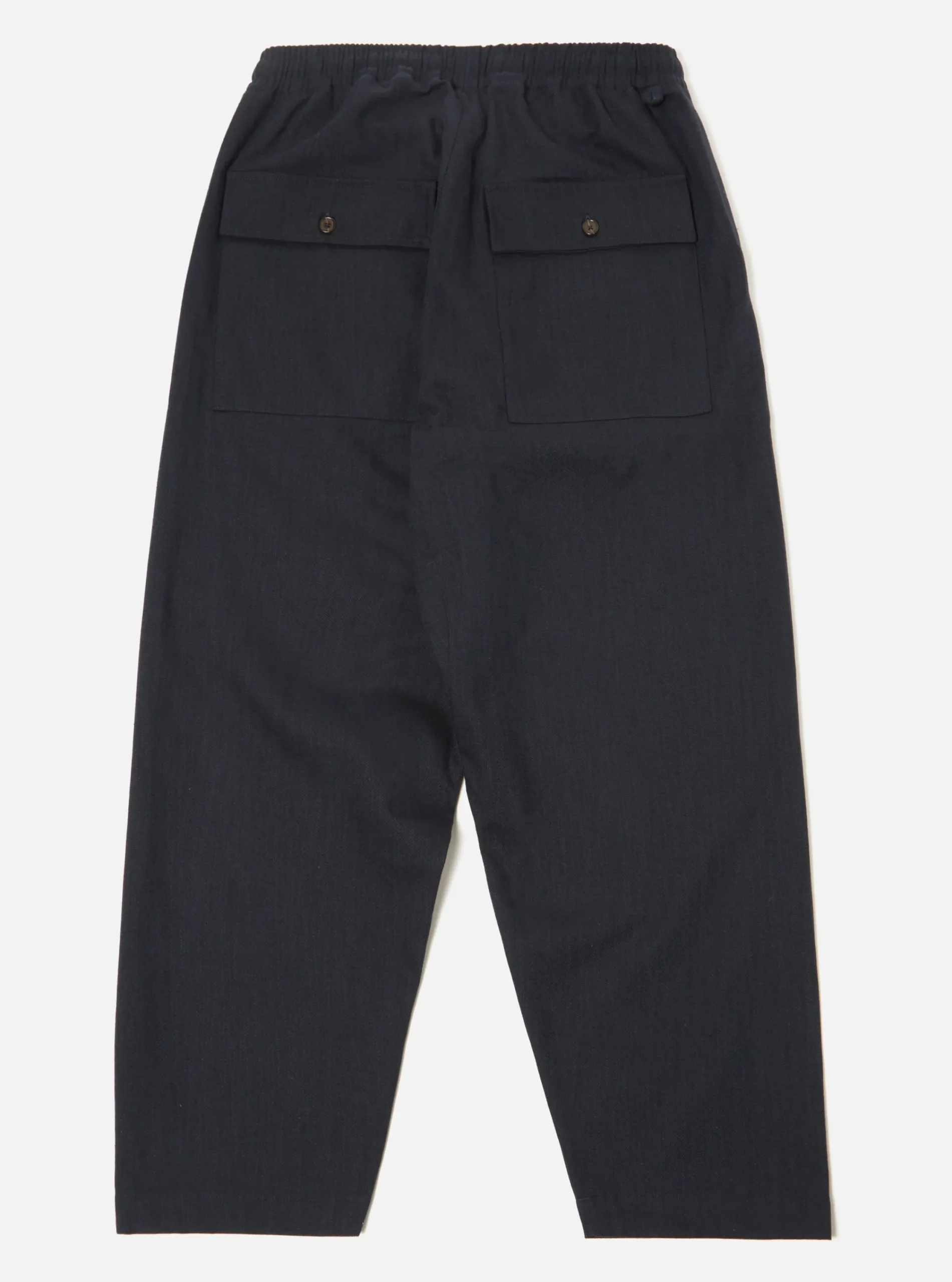 Clearance Braga Pant In Navy Kyo Cotton Men Trousers.