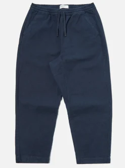 Fashion Braga Pant In Navy Nebraska Cotton Men Suiting.