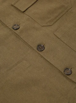 Flash Sale Cabin Jacket In Olive Kyo Cotton Men Jackets.