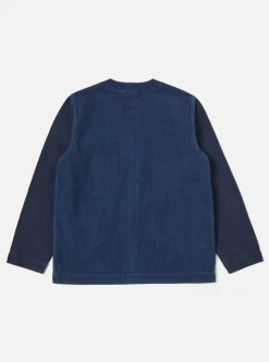 Store Cabin Jacket In Indigo Corduroy/Soft Twill Men Jackets.