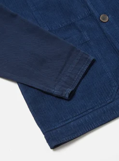 Store Cabin Jacket In Indigo Corduroy/Soft Twill Men Jackets.