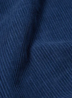 Store Cabin Jacket In Indigo Corduroy/Soft Twill Men Jackets.