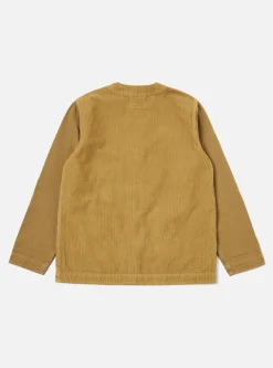 Outlet Cabin Jacket In Sand Corduroy/Soft Twill Men Jackets.
