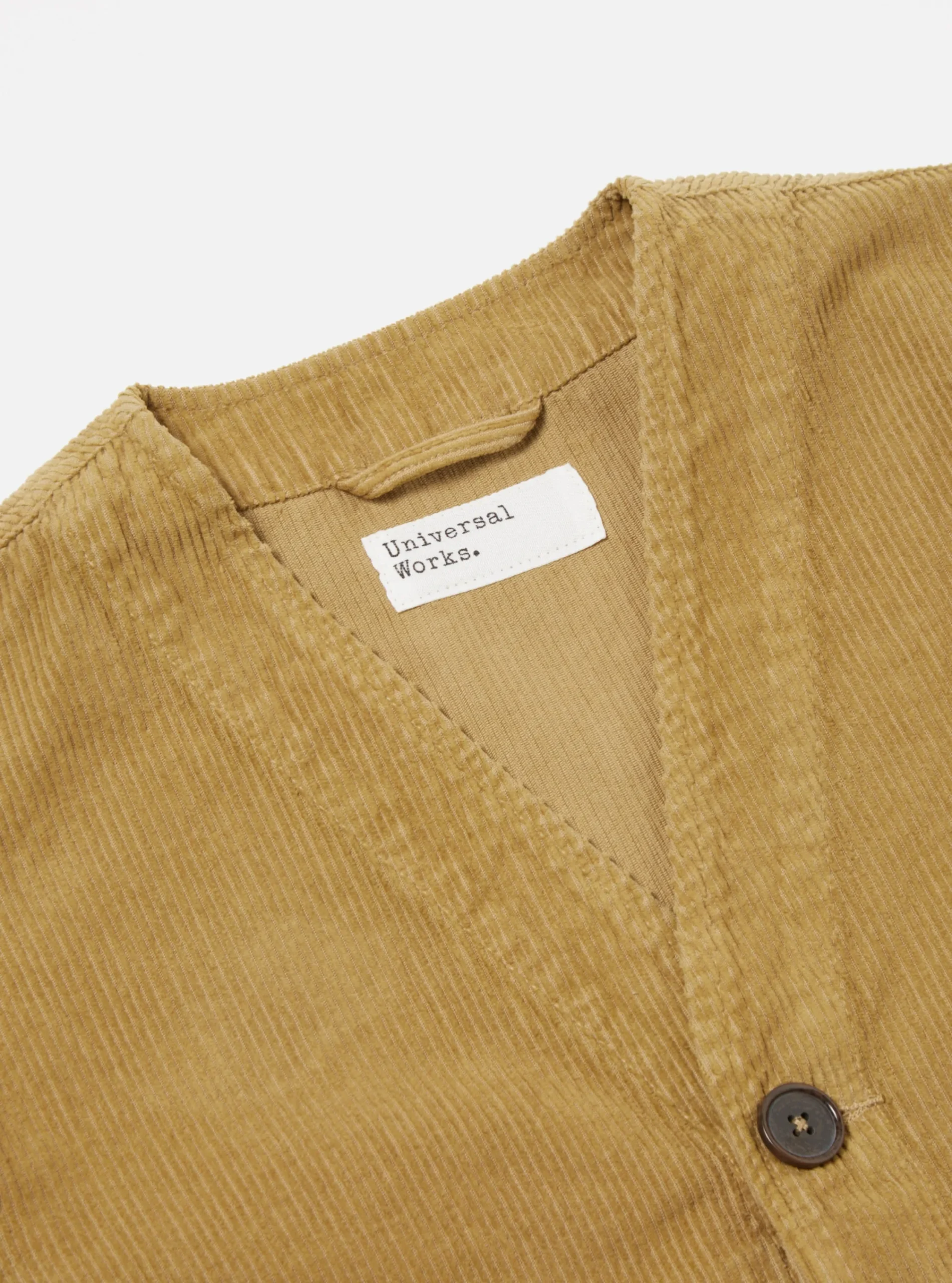 Outlet Cabin Jacket In Sand Corduroy/Soft Twill Men Jackets.