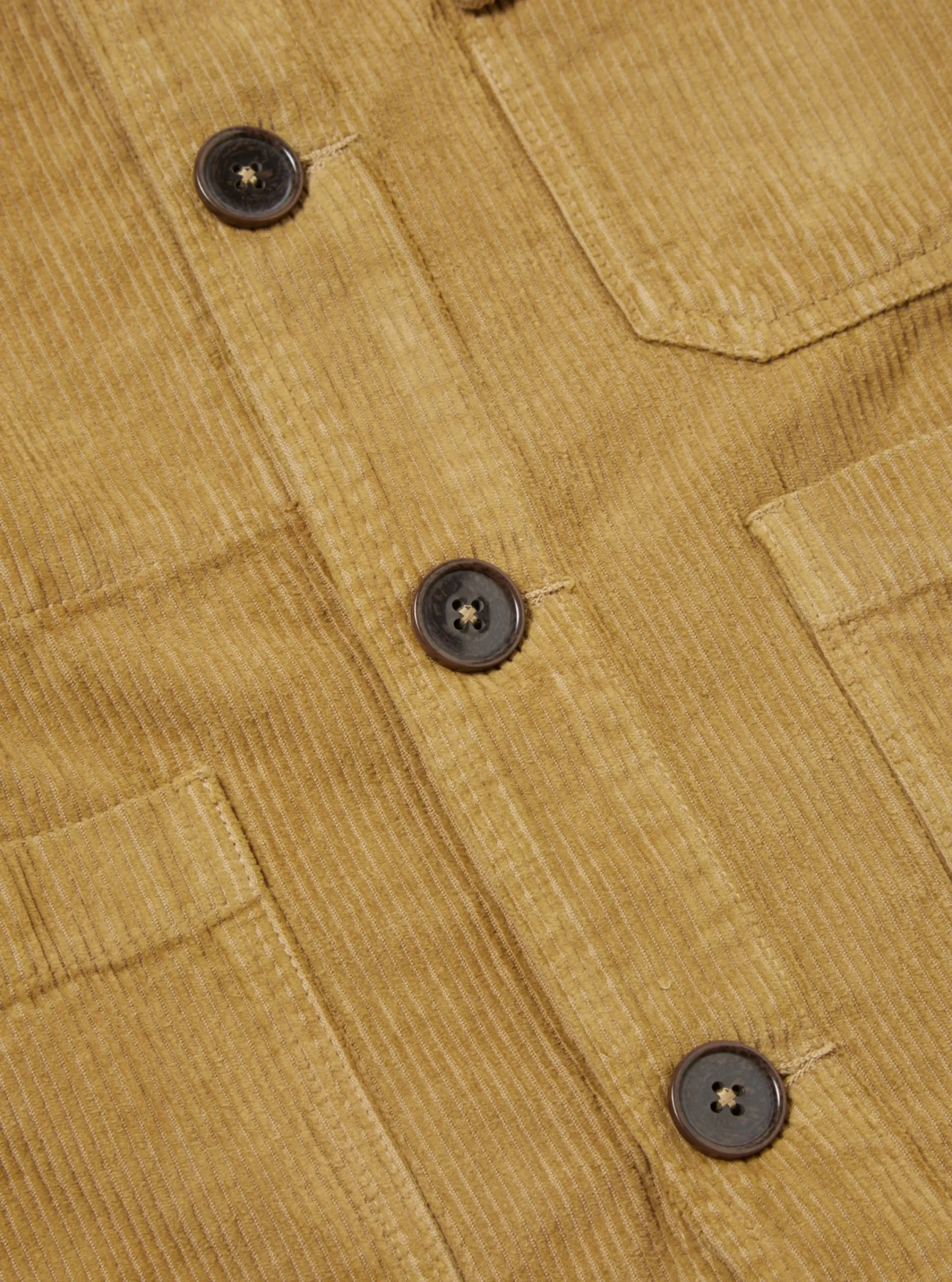 Outlet Cabin Jacket In Sand Corduroy/Soft Twill Men Jackets.