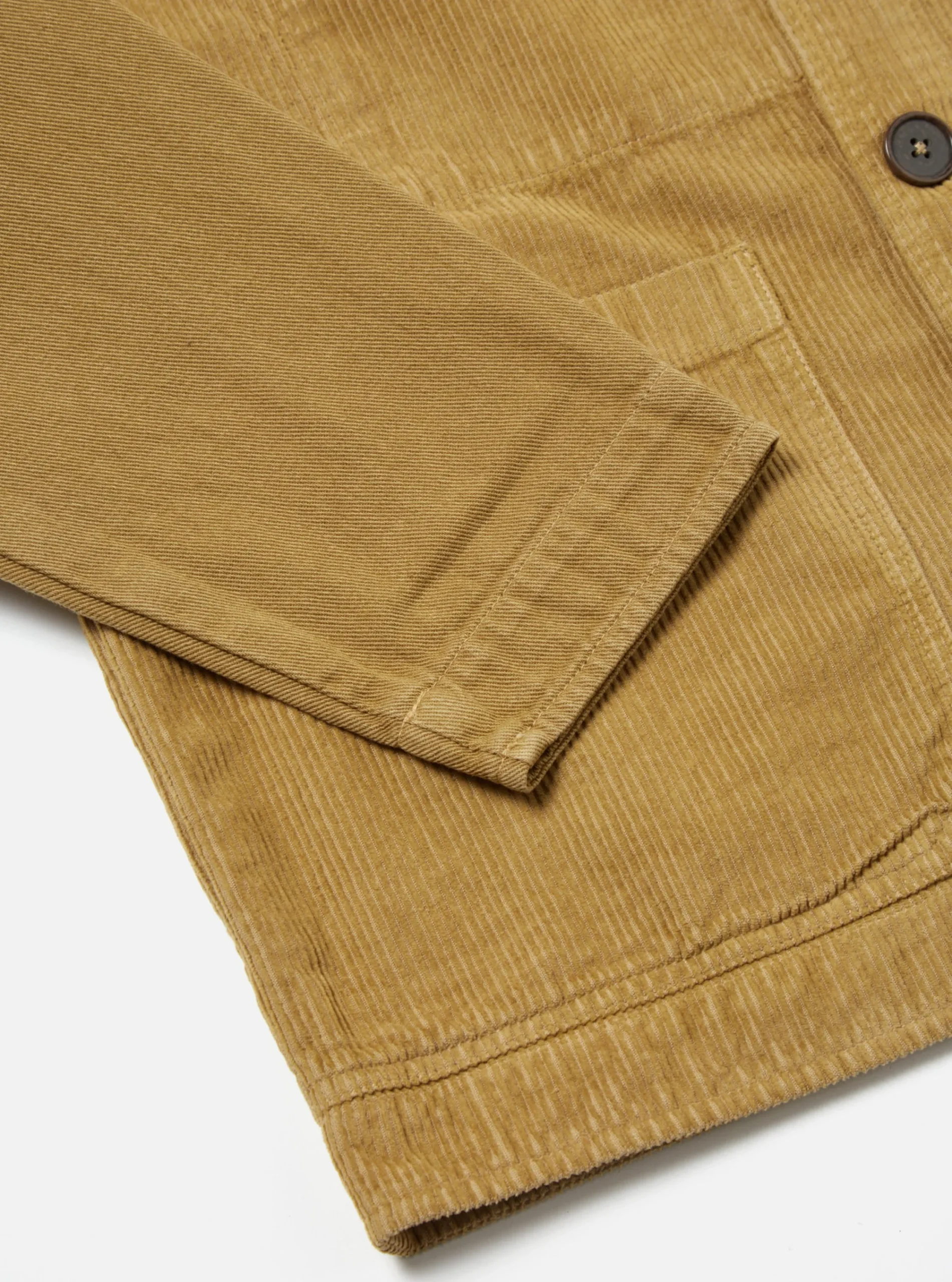 Outlet Cabin Jacket In Sand Corduroy/Soft Twill Men Jackets.