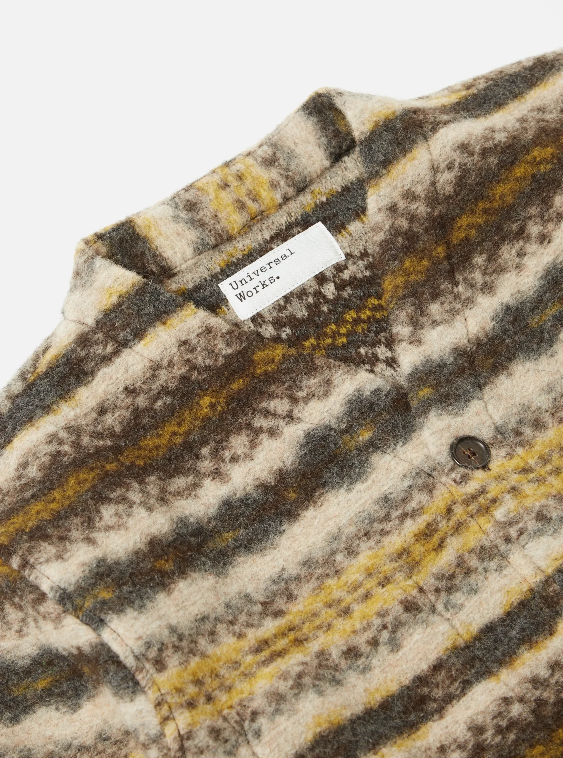 Outlet Cardigan In Fairisle Merino Mix Men Fleece.