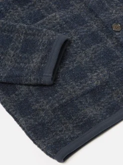 Cheap Cardigan In Navy Swarm Fleece Men Fleece.