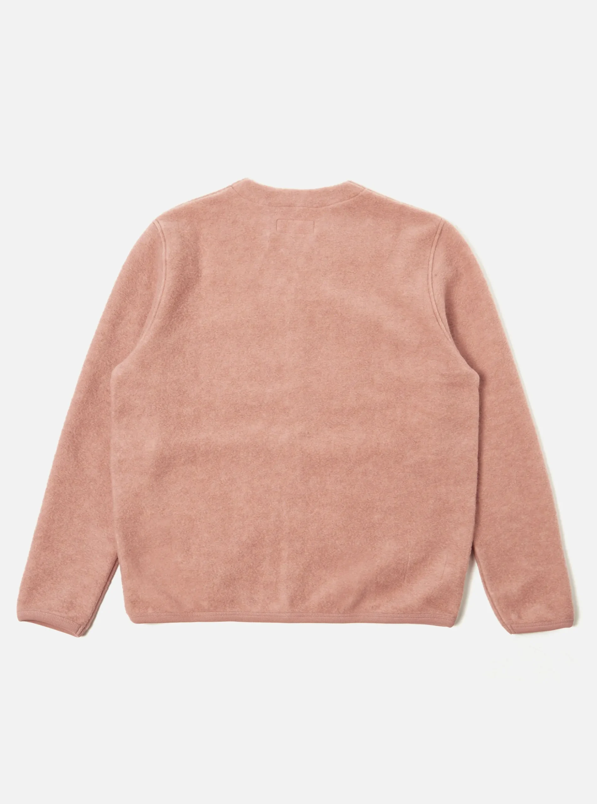 Hot Cardigan In Pink Wool Fleece Men Fleece.