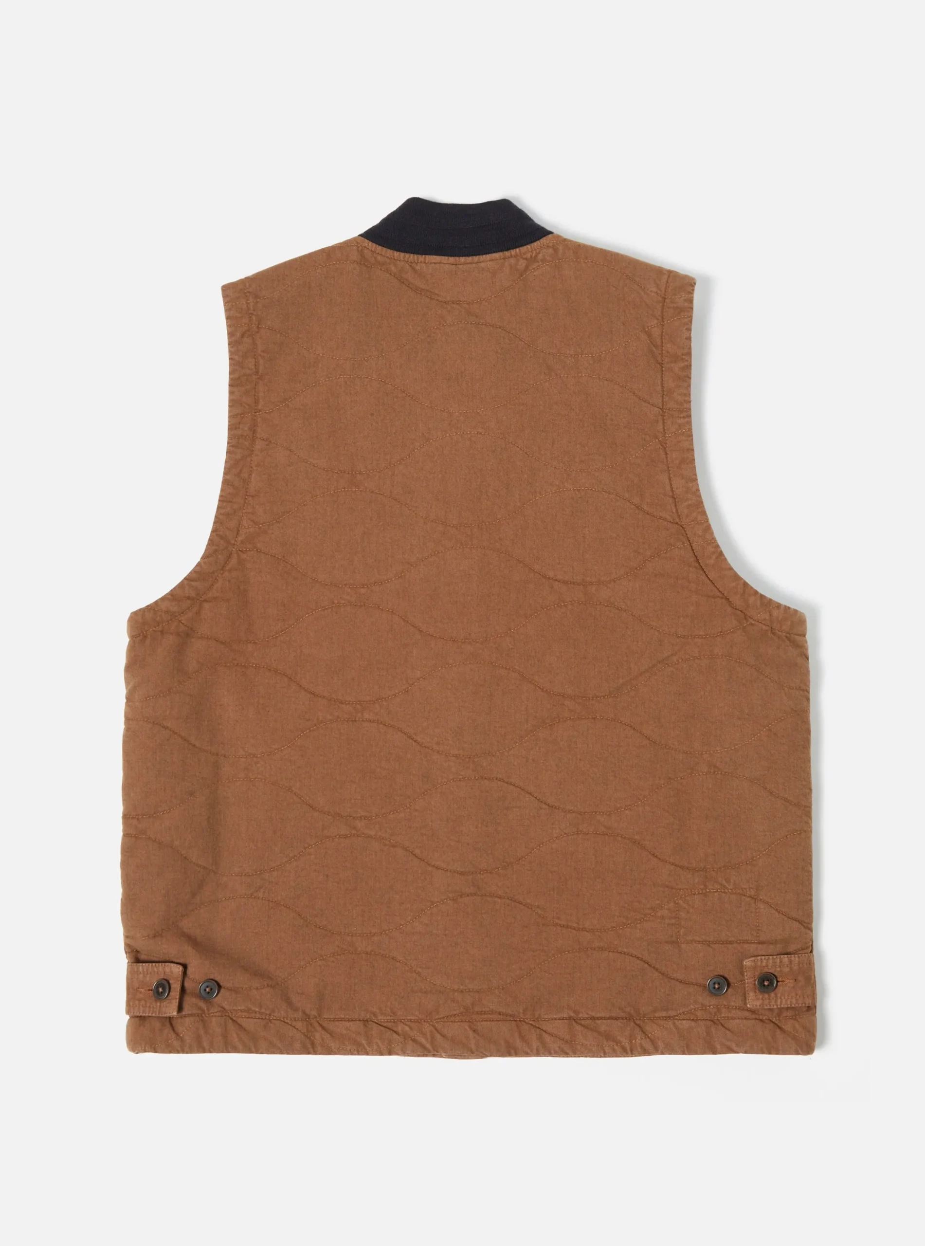 Online Carlton Gilet In Brown Marl Twill Men Waistcoats & Gilets.