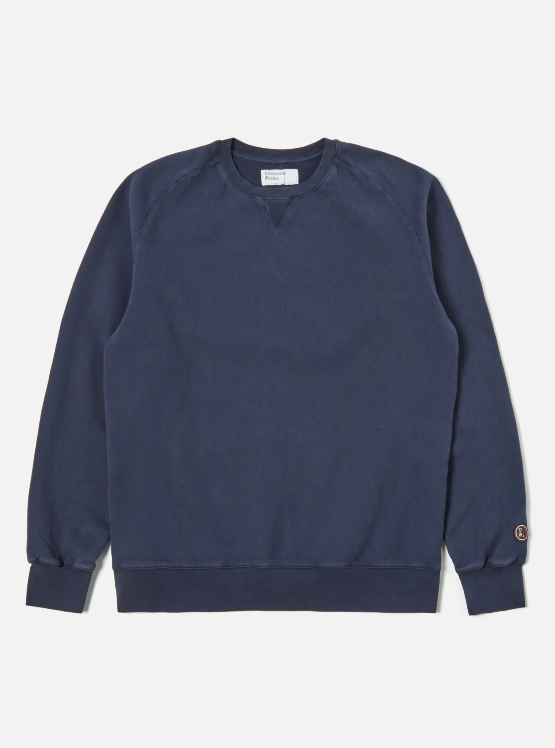 Store Classic Crew Sweatshirt In Navy Dry Handle Brushback Men Tees & Sweats.