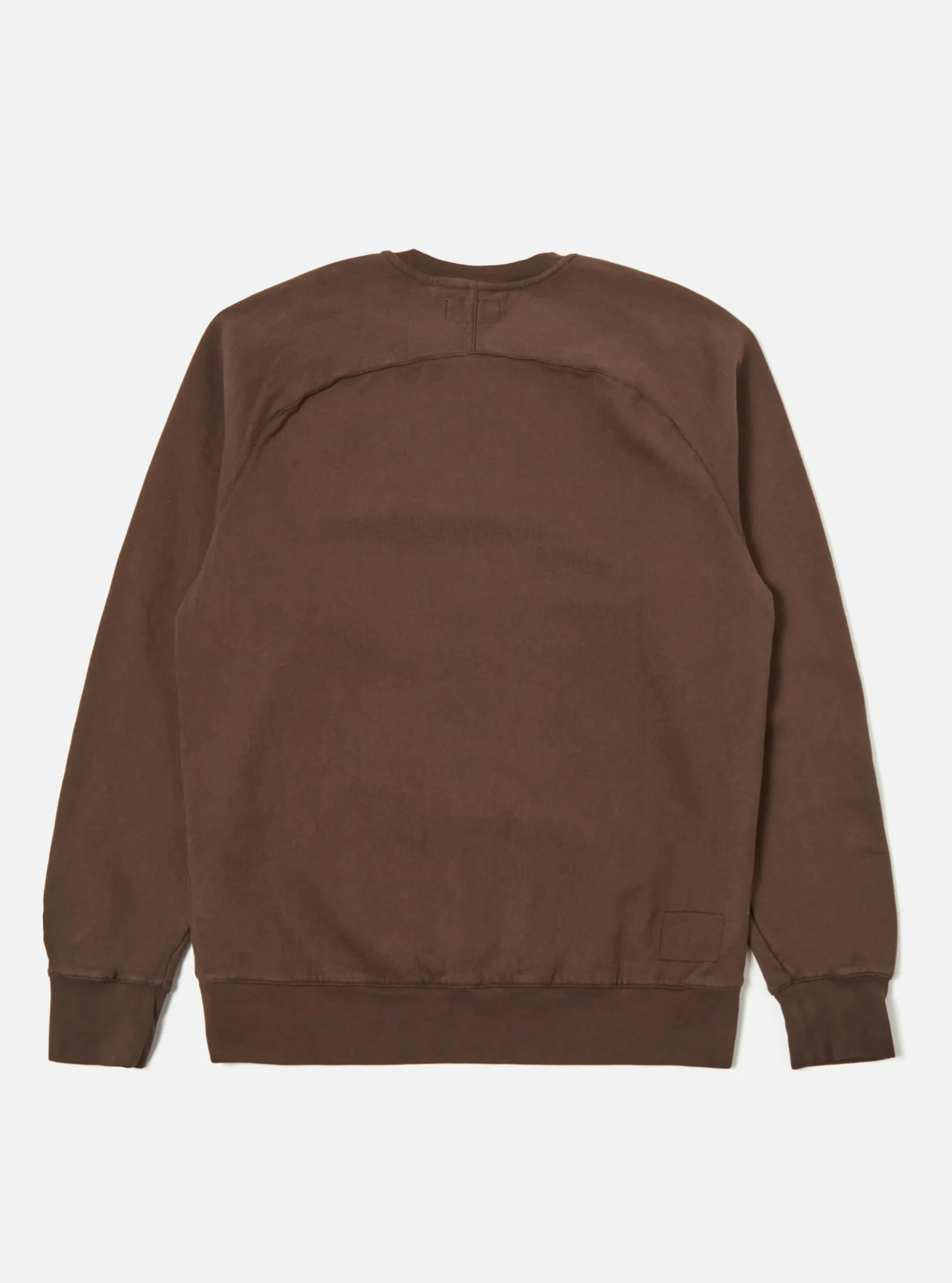 Outlet Classic Crew Sweatshirt In Brown Dry Handle Brushback Men Tees & Sweats.