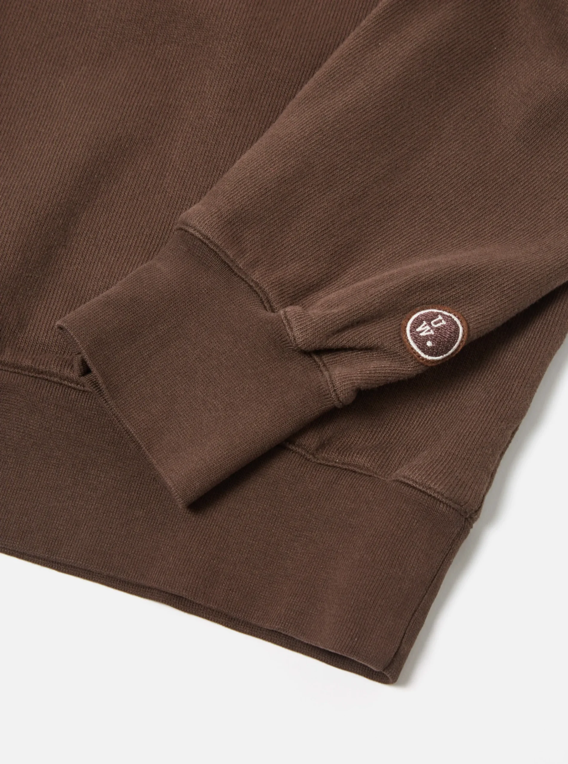 Outlet Classic Crew Sweatshirt In Brown Dry Handle Brushback Men Tees & Sweats.