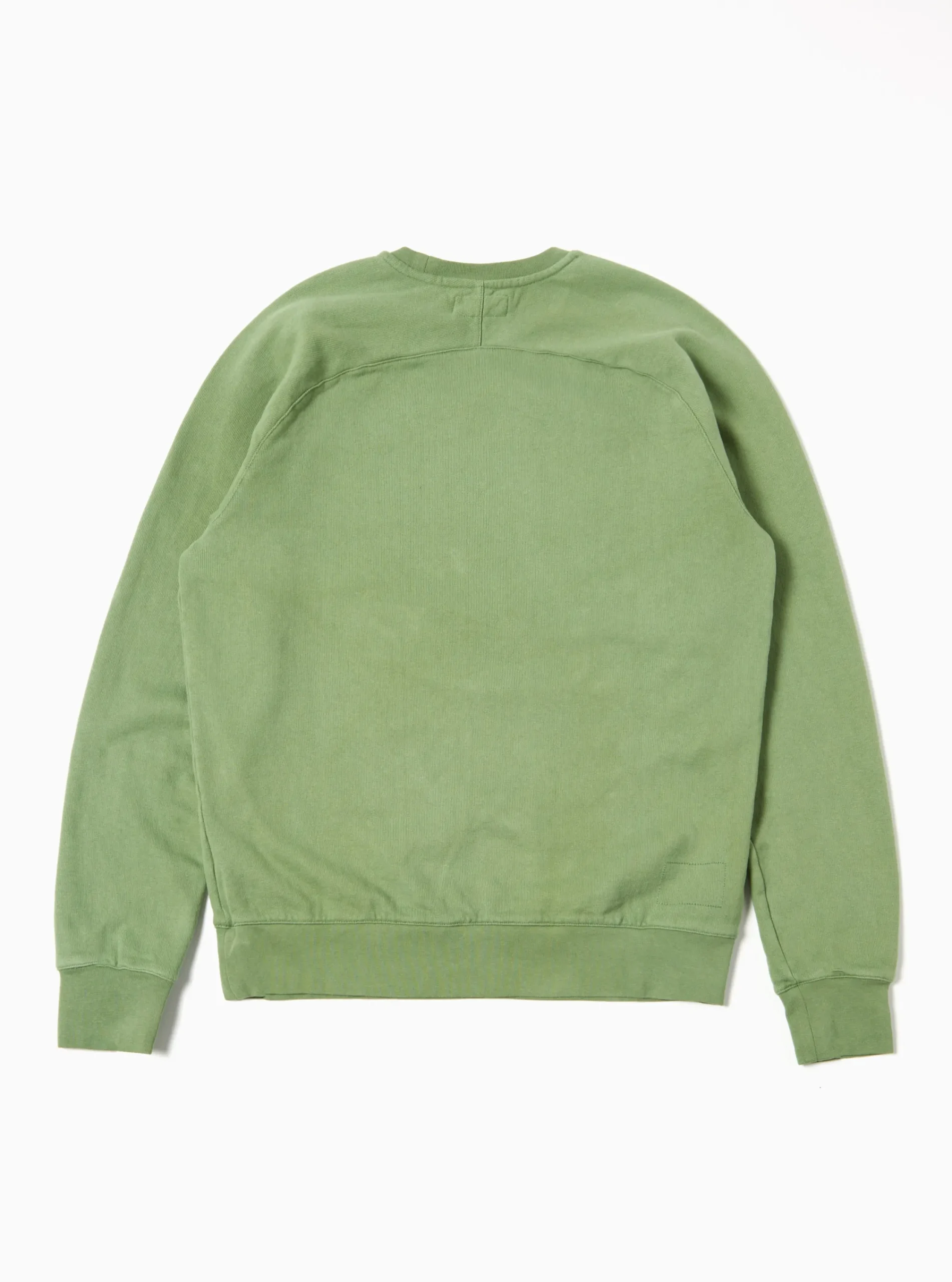 New Classic Crew Sweatshirt In Green Dry Brushback Pls Men Tees & Sweats.