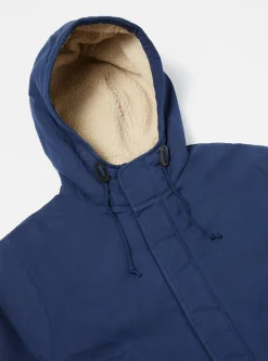 Best Cold Weather Parka In Navy Scottish Wax Cotton Men Coats & Outerwear.