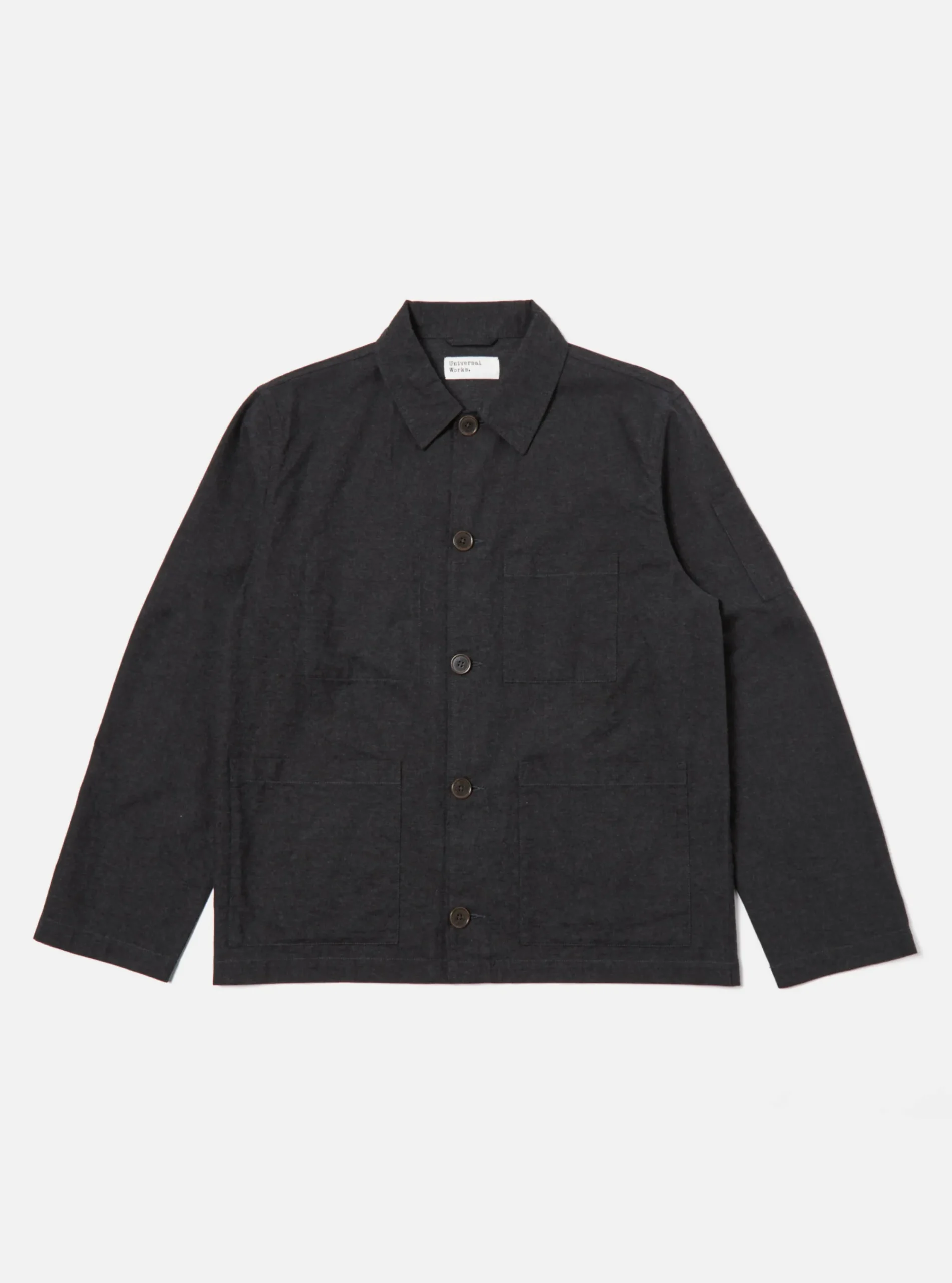 Flash Sale Coverall Jacket In Charcoal Carbon Cotton Men Jackets.
