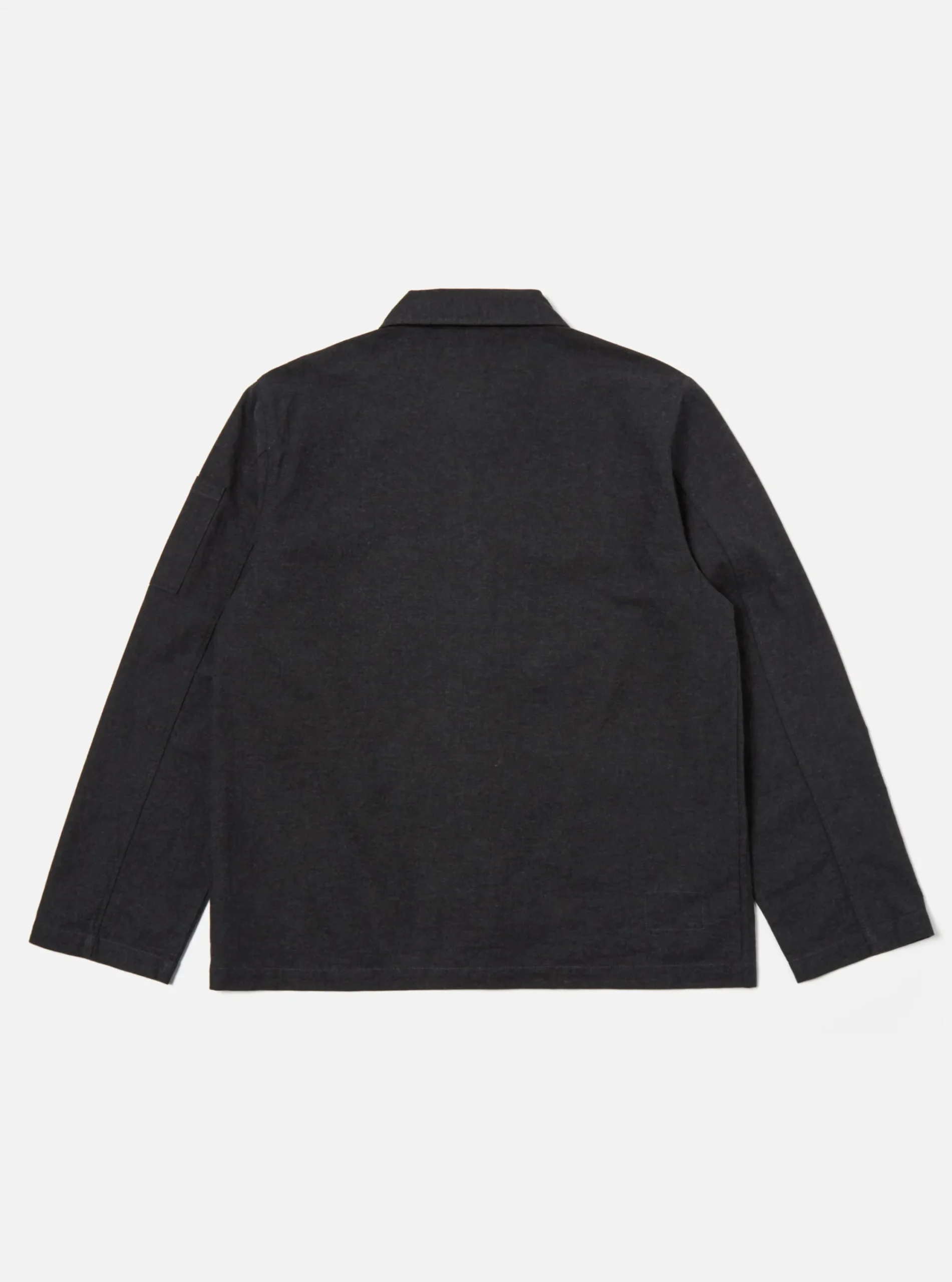 Flash Sale Coverall Jacket In Charcoal Carbon Cotton Men Jackets.