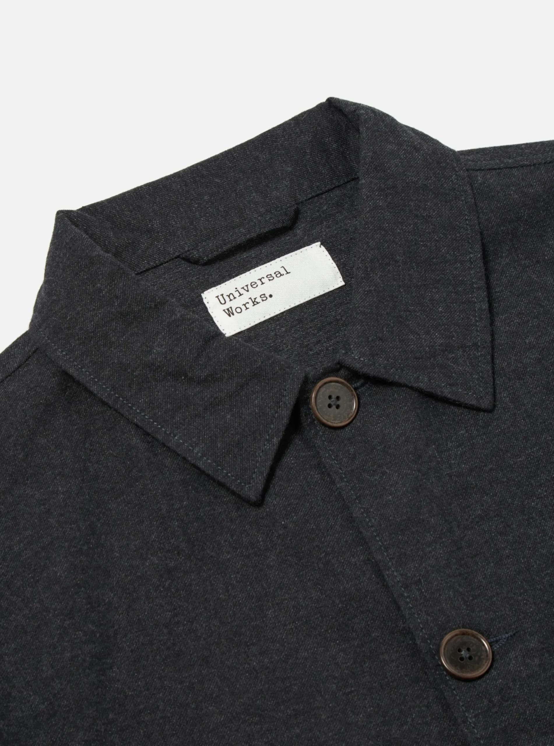 Flash Sale Coverall Jacket In Charcoal Carbon Cotton Men Jackets.