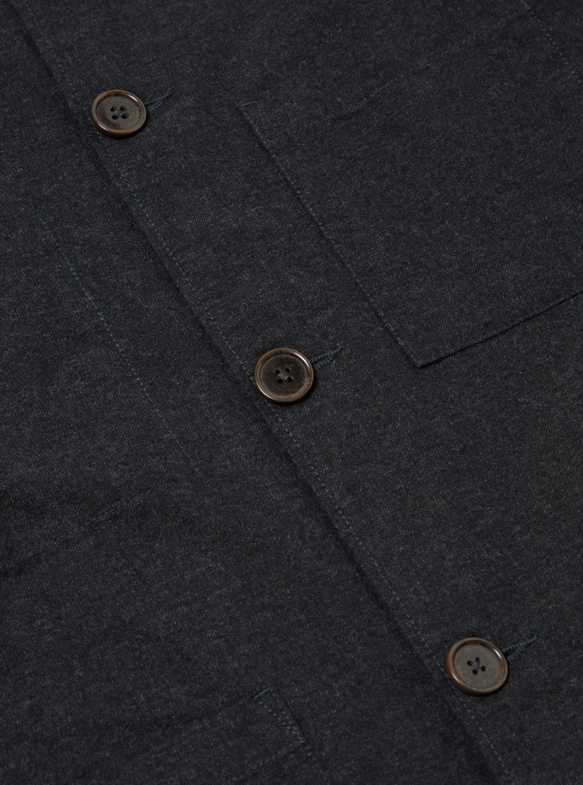 Flash Sale Coverall Jacket In Charcoal Carbon Cotton Men Jackets.